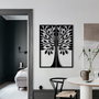 Wallity Efsane Accesorio de Pared de Metal Negro